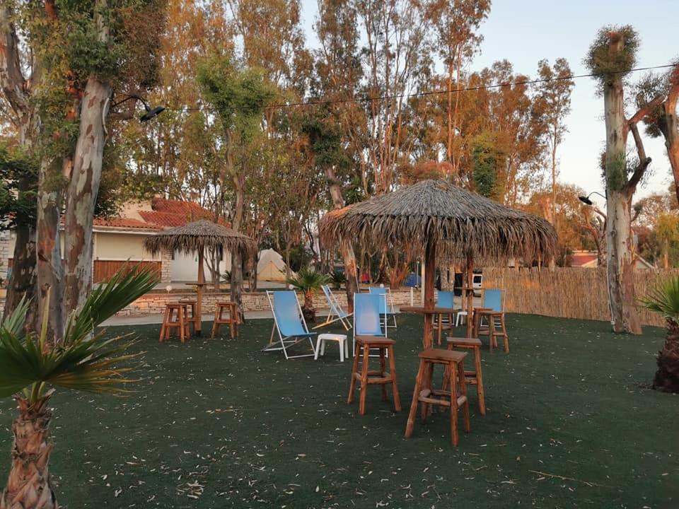 Camping Drepanos Игуменица Экстерьер фото