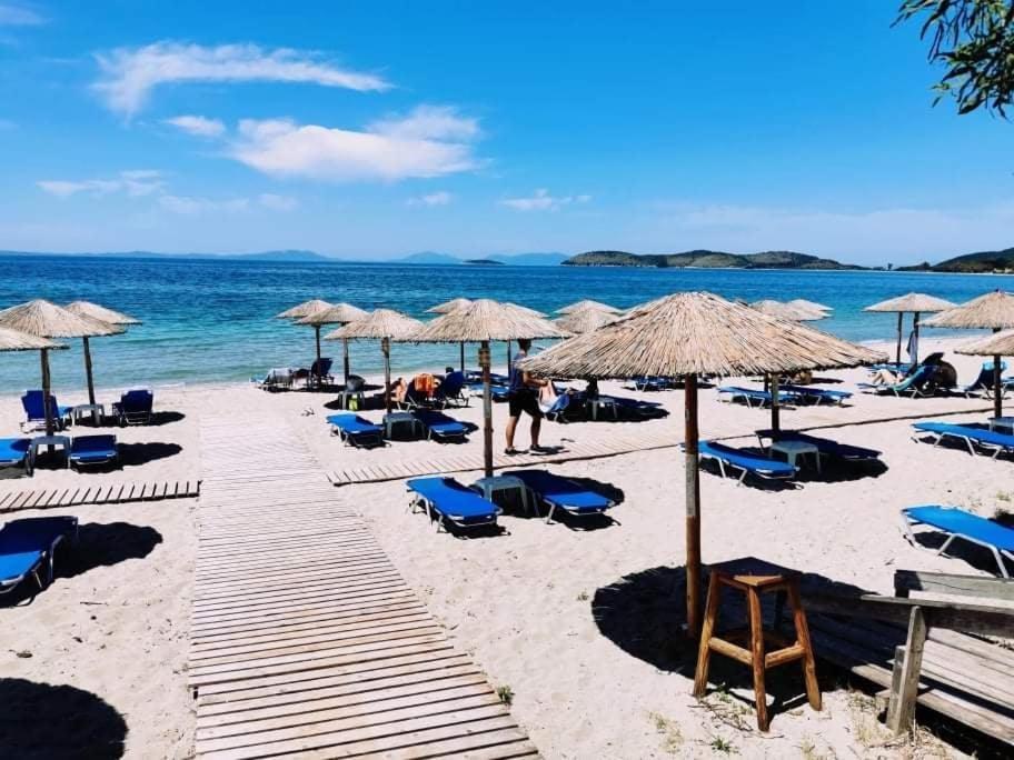 Camping Drepanos Игуменица Экстерьер фото