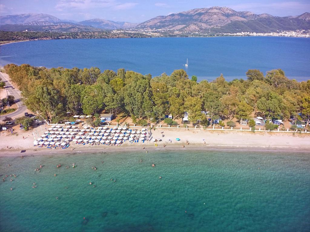Camping Drepanos Игуменица Экстерьер фото