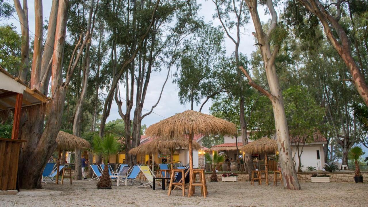 Camping Drepanos Игуменица Экстерьер фото