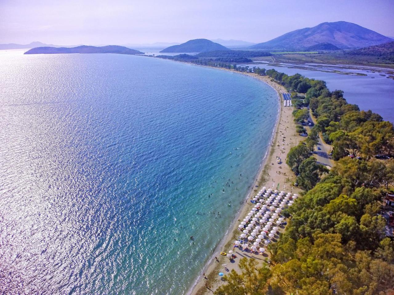 Camping Drepanos Игуменица Экстерьер фото